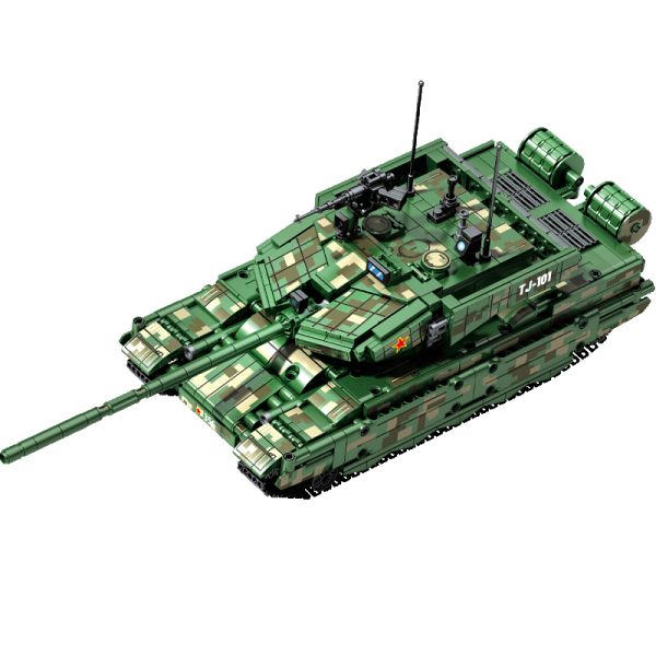 SEMBO 705989 TYPE 99A Main Battle Tank With Motor 2 - MOULD KING