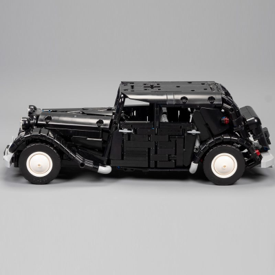 Technician MOC Factory 149659 Citroën Traction Rounded Trunk Building Blocks 2 letbricks moc 149659 citroen tra 2